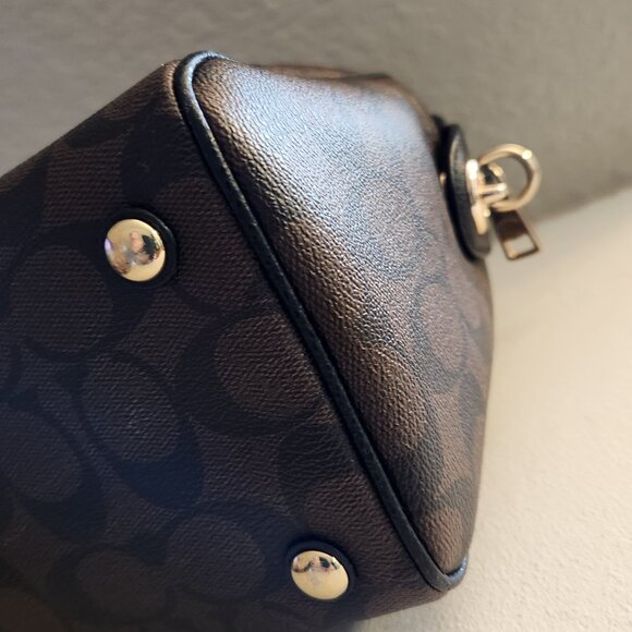 Euc Coach Signature Mini Bennett Shoulder Bag - Picture 11 of 16